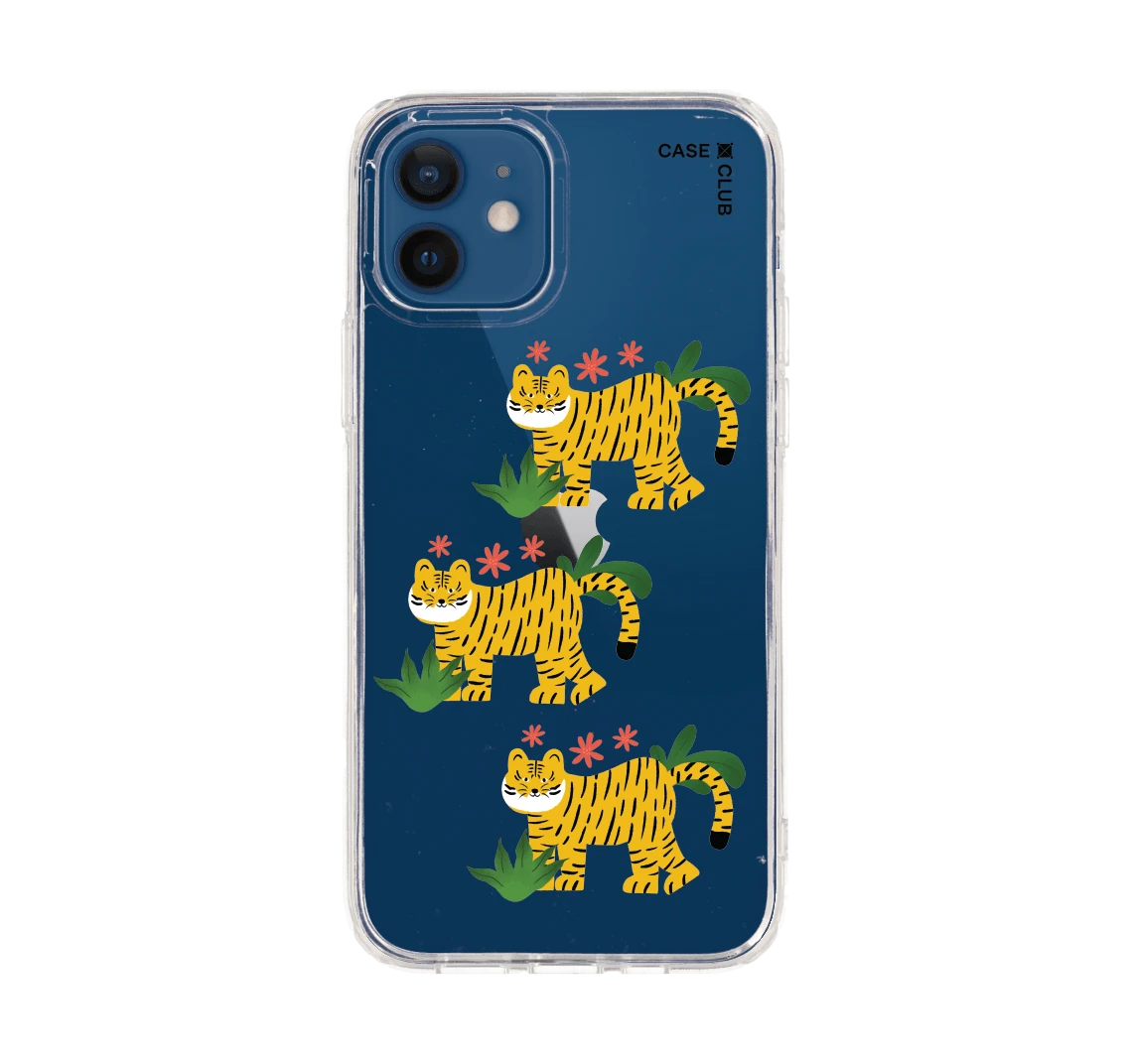 yellow tiger pattern